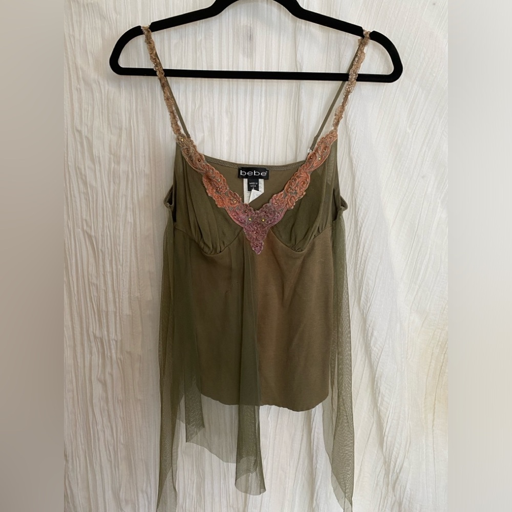 Vintage Y2K Bebe tank top